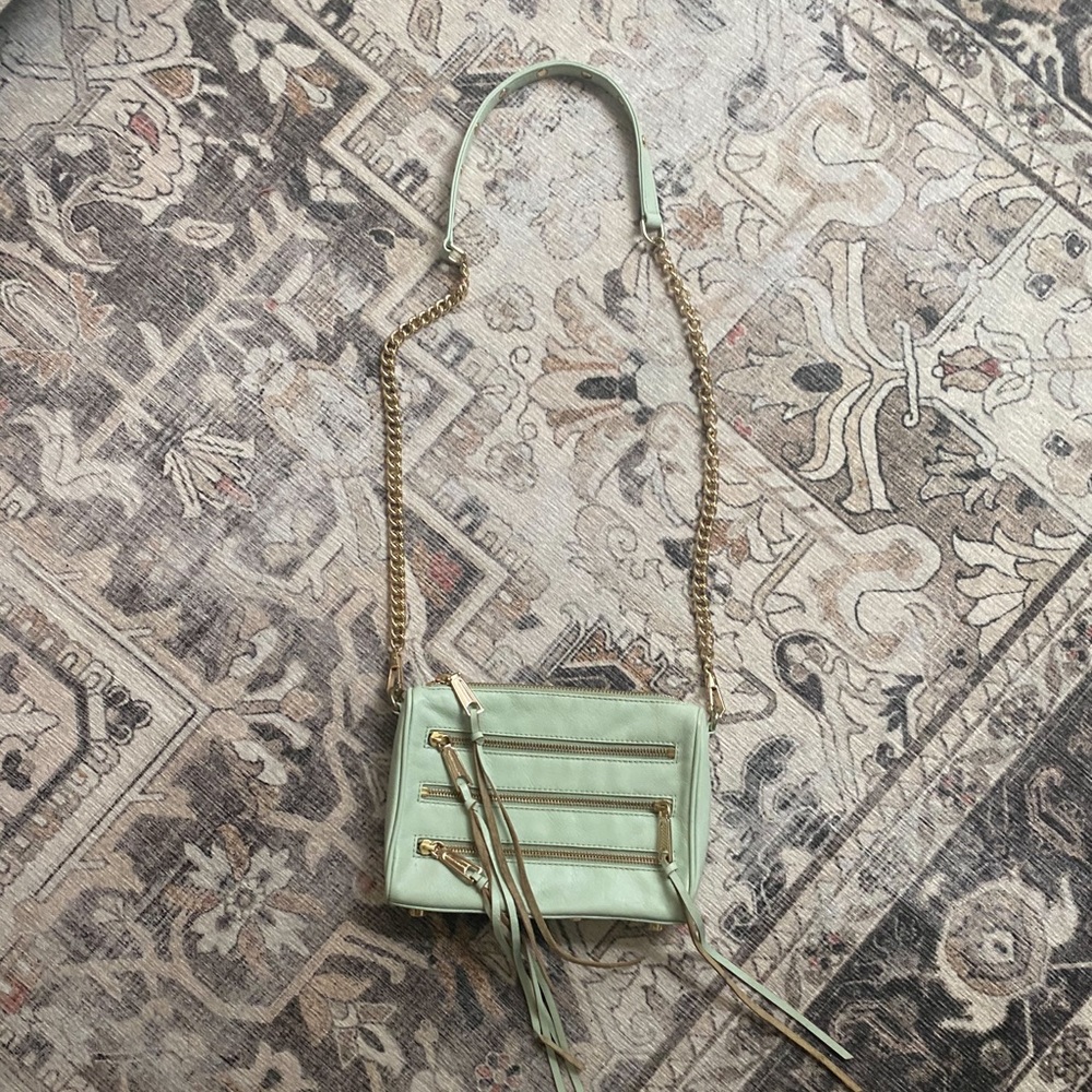 Rebecca Minkoff Fringe Tipped Leather Crossbody